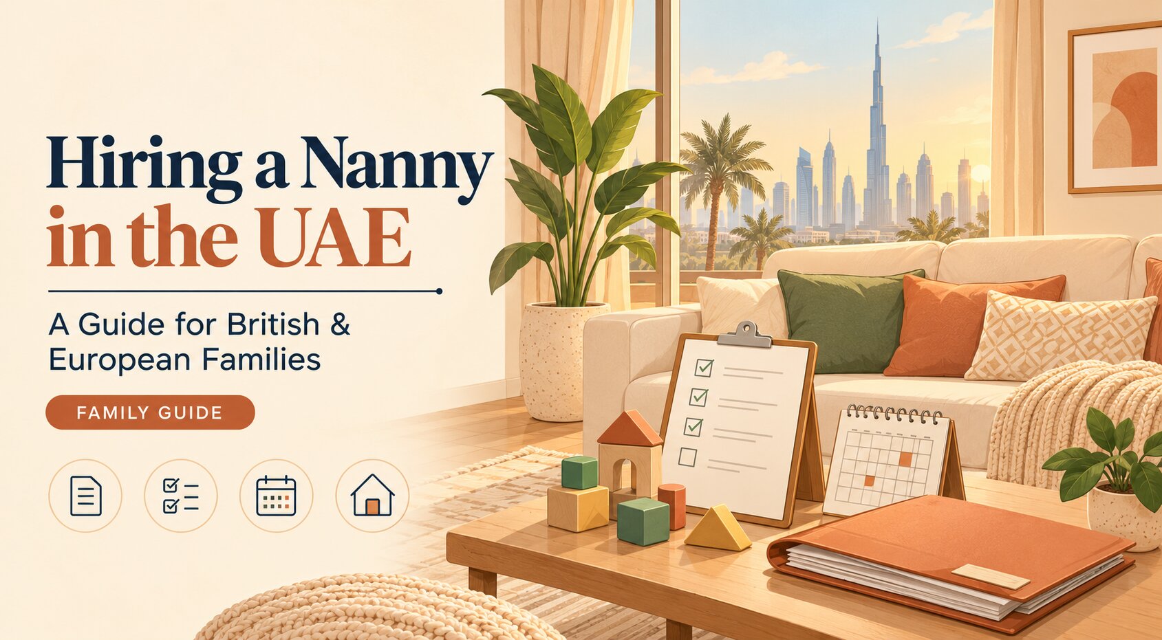 Hiring a Nanny as a British or European Family in the UAE